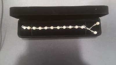 Silver Bracelet 925 Silver 11.2g (GJE000128) - Image 1