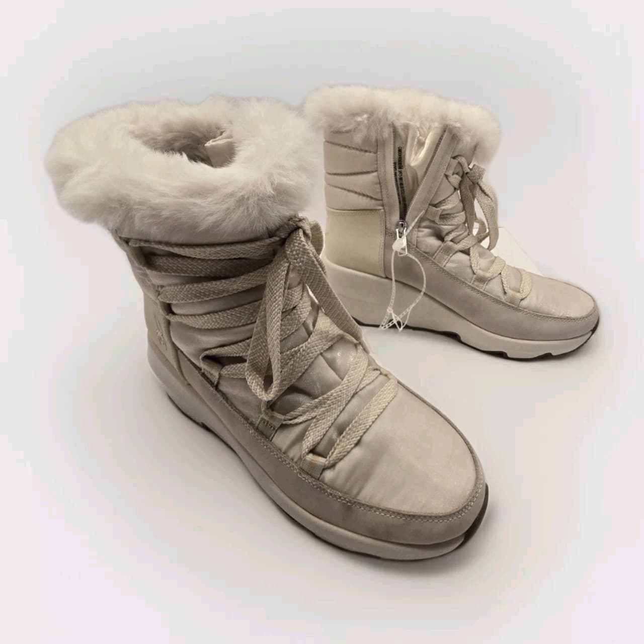 Spyder Camden Women's Casual Boots, Cream, SIZE 7, New MAKE OFFER AND WIN - Thumbnail 13