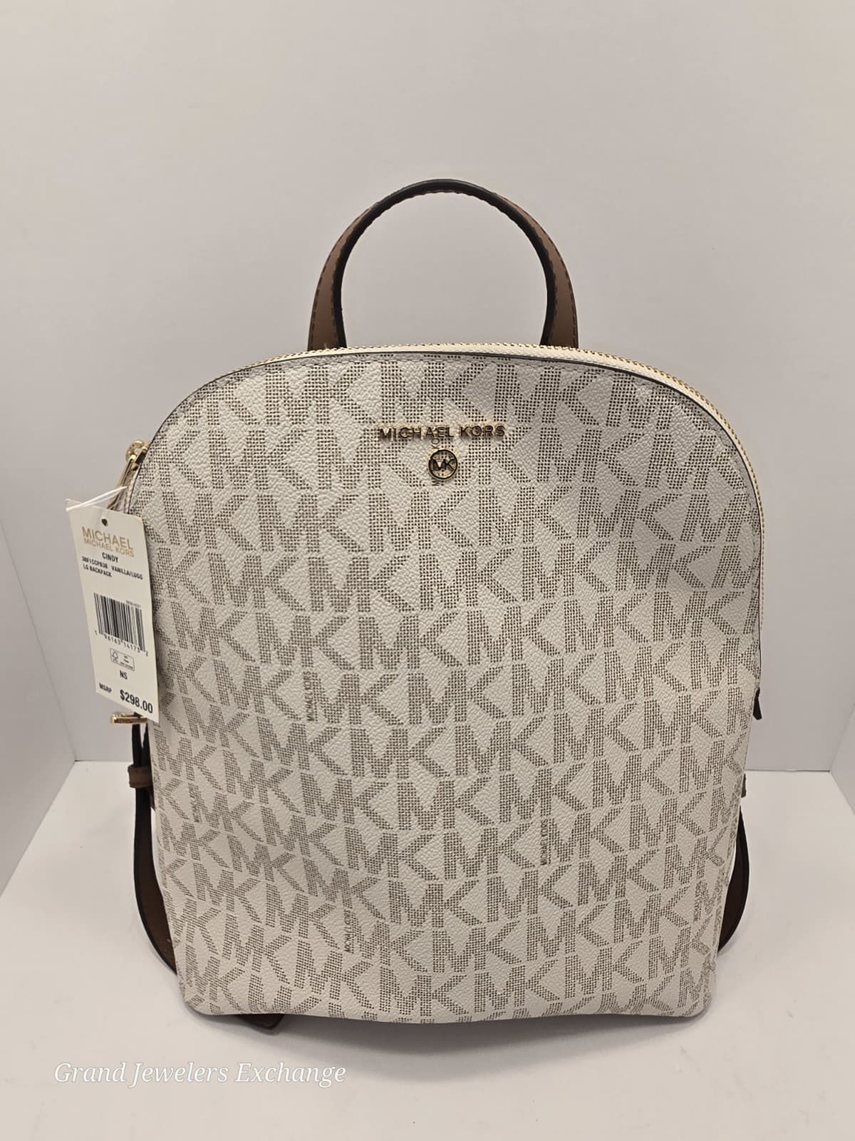 NEW MICHAEL KORS Cindy Large Logo Backpack / Bag / Purse MSRP 298.00 HUGE SALE - Thumbnail 5