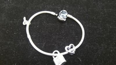Pandora Silver Charm Bracelet 925 Silver 26.73g (GJE000209) - Thumbnail 2