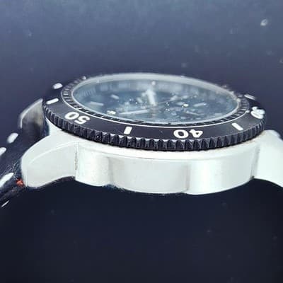 INVICTA Gent's Wristwatch 1203 trinite Silver Stainless 73.2g (I-13) - Thumbnail 3