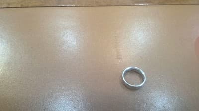 Bisbee Turquoise Unisex Silver & Stone Ring 925 Silver 5.82g (GJE003730) - Thumbnail 2
