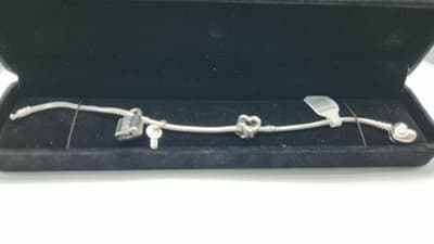 Pandora Silver Charm Bracelet 925 Silver 26.73g (GJE000209) - Thumbnail 12