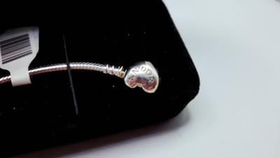 Pandora Silver Charm Bracelet 925 Silver 26.73g (GJE000209) - Thumbnail 7
