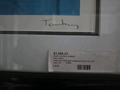 Itzchak Tarkay TWO BY TWO Signed Seriolithograph Approx 30x26 See DESCRIPTION - Thumbnail 11