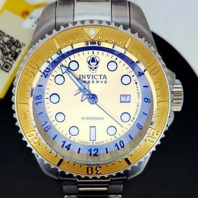 INVICTA Gent's Wristwatch 16964 hydromax Silver Stainless (I-16) - Thumbnail 9