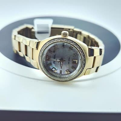 FOSSIL Lady's Wristwatch 110904 GOLD Stainless (I-10) - Thumbnail 7