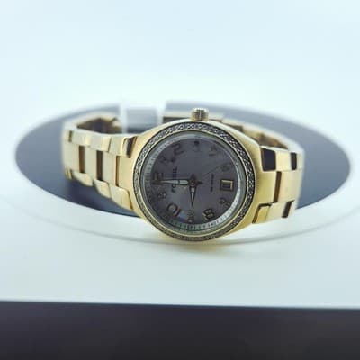 FOSSIL Lady's Wristwatch 110904 GOLD Stainless (I-10) - Thumbnail 5