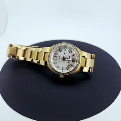 FOSSIL Lady's Wristwatch 110904 GOLD Stainless (I-10) - Thumbnail 9