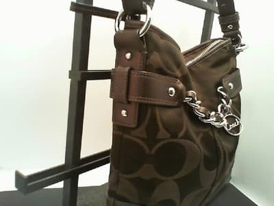 Coach Signature Brown Monogram Shoulder Cross-body bag (GJE003619) - Thumbnail 4