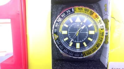INVICTA Gent's Wristwatch 19267 14K Yellow Gold 0.1g (I-15) - Thumbnail 2