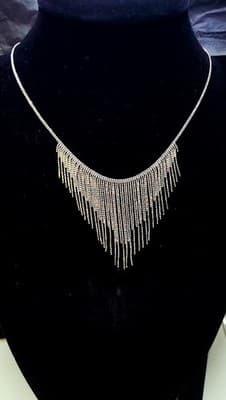 Silver Necklaces 925 Silver 8.98g (GJE003705) - Thumbnail 4