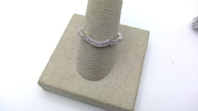 Lady's Diamond Wedding Set 142 Diamonds 4.31 Carat T.W. 14K White Go (GJE000547) - Thumbnail 8