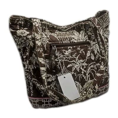Vera Bradley Large Vera Tote in Rain Forest Toile - Floor model - Image 1