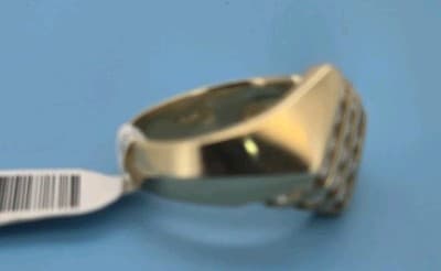 1.0 CTW Round Cut Diamond Channel-Set Statement Ring in 14k Yellow Gold - Thumbnail 12