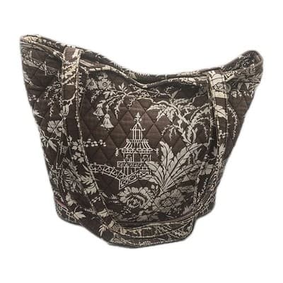 Vera Bradley Large Vera Tote in Rain Forest Toile - Floor model - Thumbnail 5