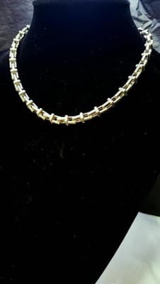 18" Silver Chain 925 Silver 56.59g (GJE003714) - Thumbnail 3