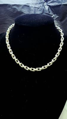 18" Silver Chain 925 Silver 56.59g (GJE003714) - Thumbnail 2