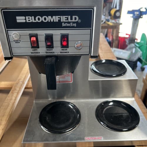 Bloomfield 8571 Pour Over Coffee Brewer, 3 Warmers - Thumbnail 6