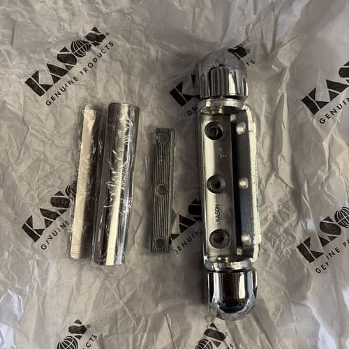 Kason® 1-1/8” Offset Hinge 10217-000008 1 Hinge Chrome - Thumbnail 2