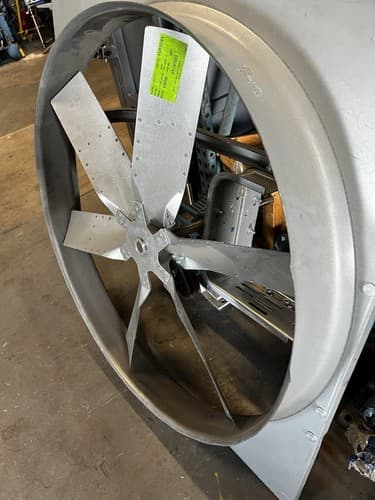 DAYTON 1WDC2 Exhaust Fan,36In Bl,Galv Steel,792 RPM 1WDC2 - Thumbnail 3