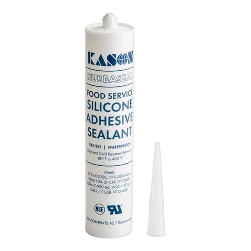 Kason® 3700 Series RubbaSeal™ Silicone Caulk / Sealant 10.3 oz. Tube (Clear - Image 1