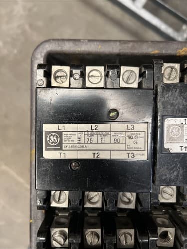 GE CR353EG3BA1 3Pole Contactor ( 75AMP) - Thumbnail 2
