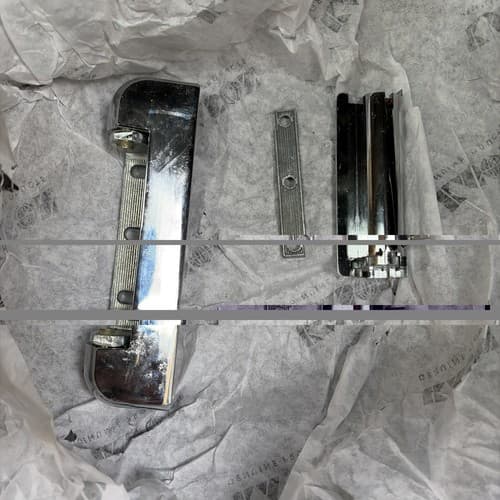 Kason 10218000012 Hinge Chrome 1-3/8 - Image 1