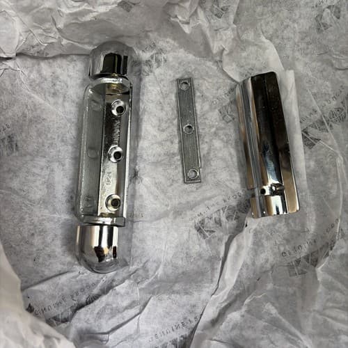 Kason 10218000012 Hinge Chrome 1-3/8 - Thumbnail 2