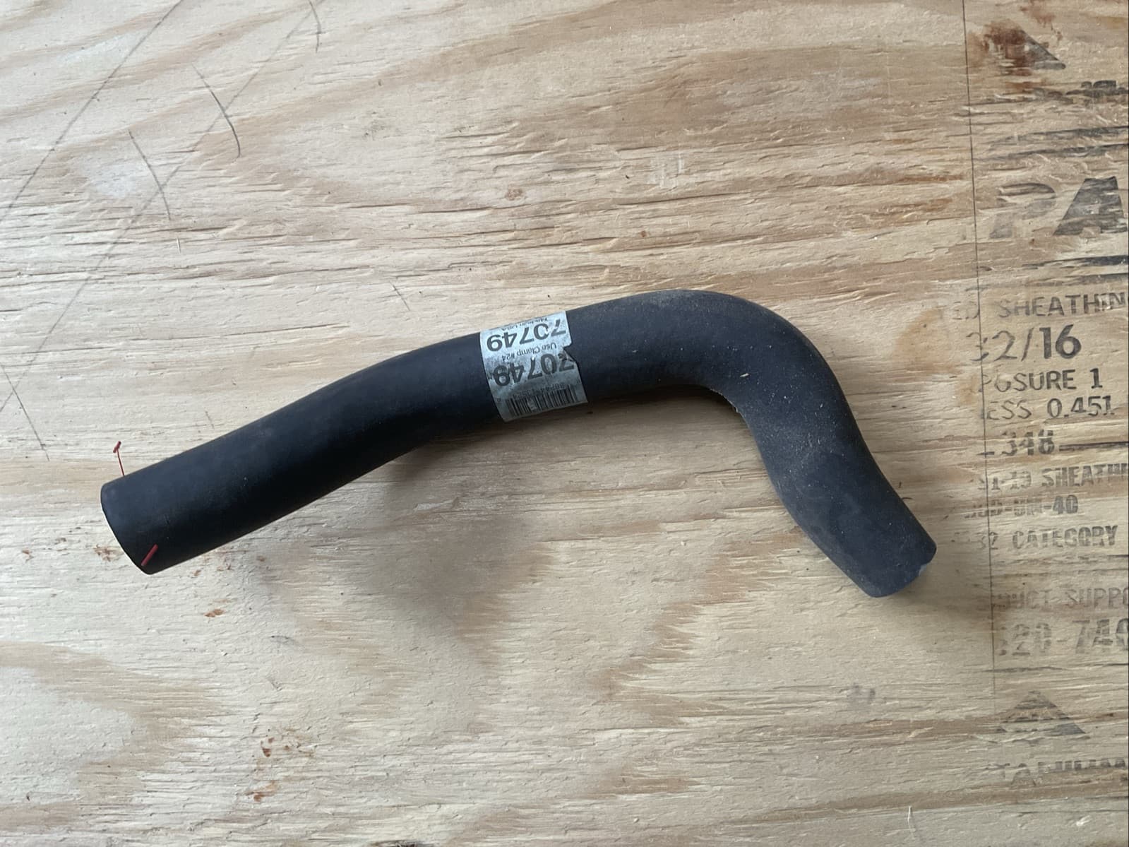 Radiator Coolant Hose Dayco 70749 - Image 1