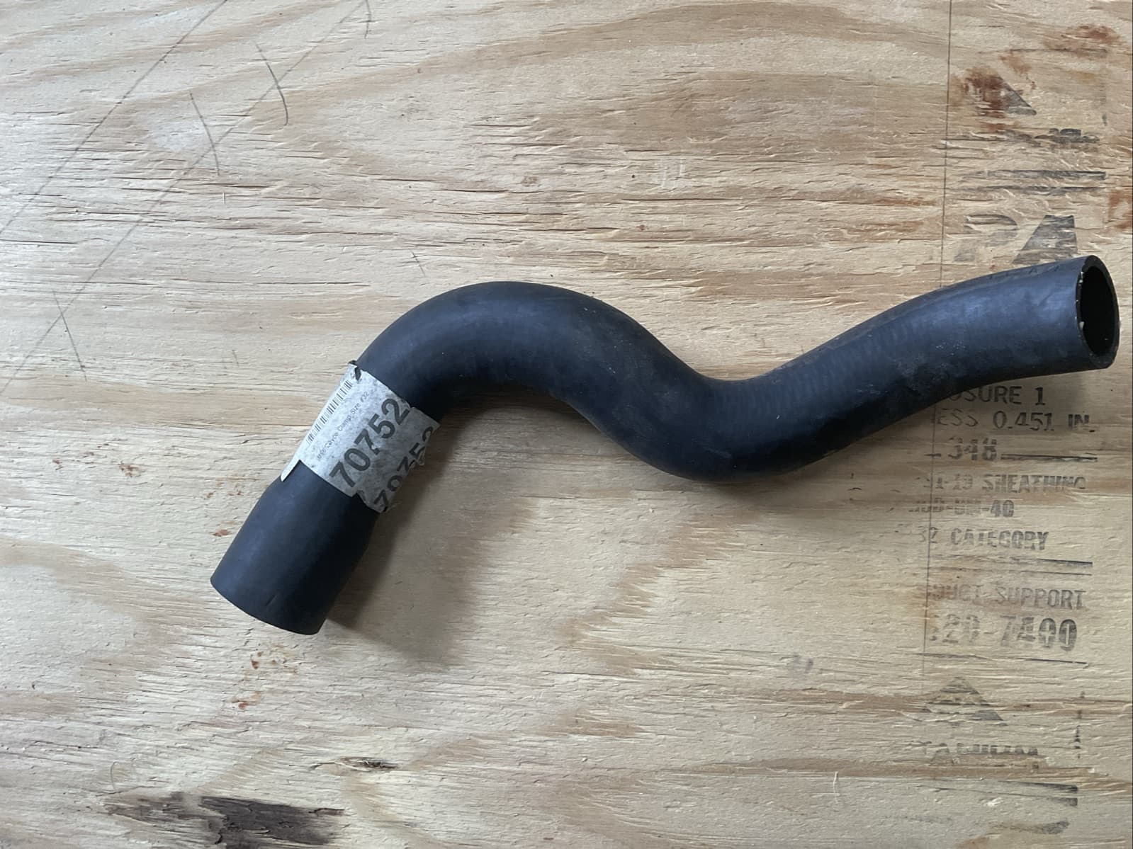 70752 Dayco Radiator Hose - Image 1