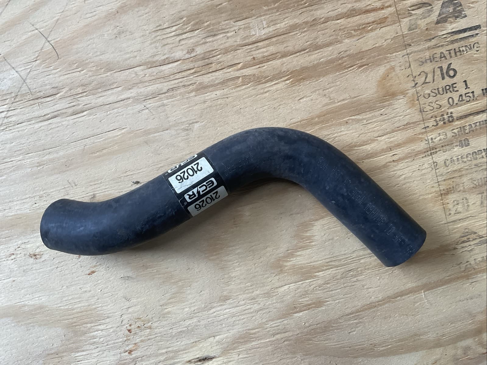Radiator Coolant Hose-Molded Coolant Hose Upper Gates 21026 - Image 1