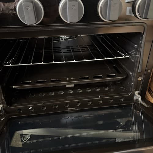 RV 3-Burner 17” Gas RV Range/Oven W/Flame Sense Glass Cover - #FGR17G3MA1B #10 - Thumbnail 9