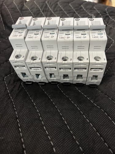 Allen Bradley 1492-SP1D050 Circuit Breaker Series C (LOT OF 6 BREAKERS) - Thumbnail 2