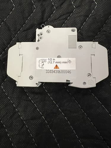 SCHNEIDER ELECTRIC C 3A MULTI 9 C60 277~65V 3AMP 1 POLE CIRCUIT BREAKER - Thumbnail 3