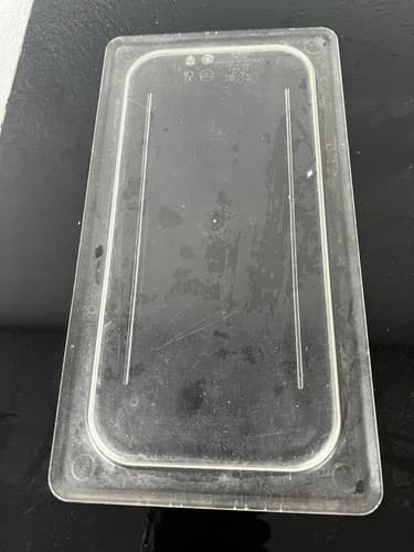 Cambro 30CWC 1/3 Size Food Pan Plastic Cover - Fits 2-1/2" or 4” (2 Included) - Thumbnail 2