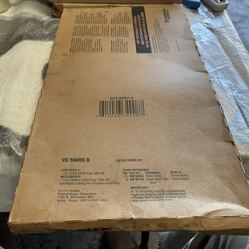 Engine Valve Cover Gasket Set-VIN: Y, DOHC Fel-Pro VS 50455 R - Image 1