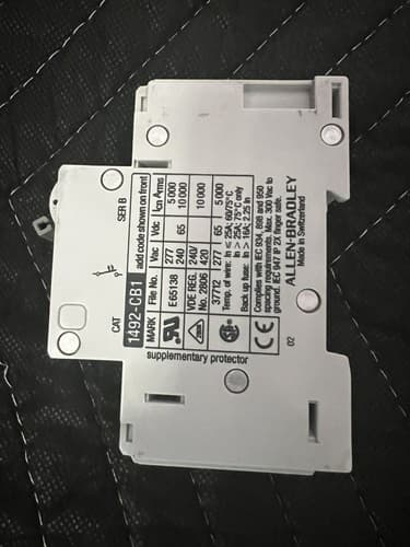 Allen Bradley 1492-ACB H1 / 1492-CB1 G 060 Circuit Breaker - Thumbnail 3