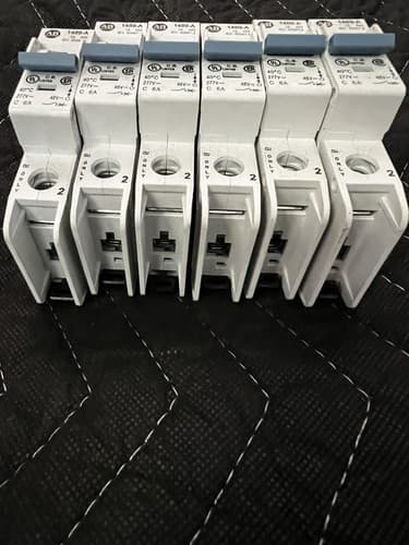 Allen Bradley 1489-A1C060 Circuit Breaker Series A (LOT OF 6 BREAKERS) - Thumbnail 2