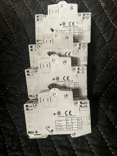CH D5 WMS1D05 5A 240V SUPPLEMENTARY PROTECTOR (Lot of 4) - Thumbnail 4