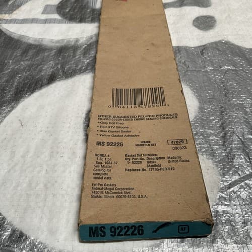 Engine Intake Manifold Gasket Set Fel-Pro MS 92226 - Image 1
