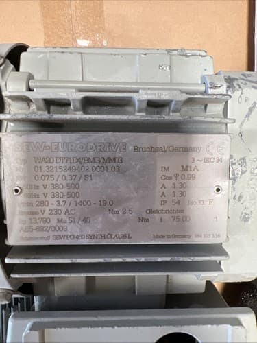 SEW-EURODRIVE MOTOR/GEARBOX - Thumbnail 4