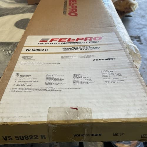 Engine Valve Cover Gasket Set Fel-Pro VS 50822 R - Thumbnail 2