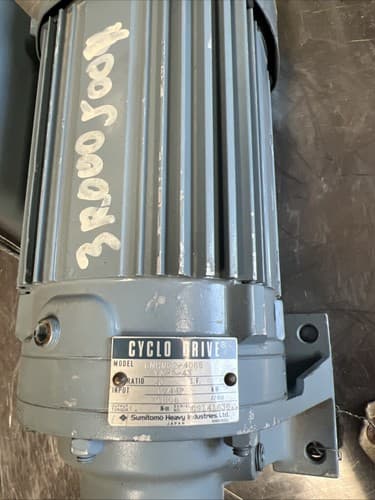 SUMITOMO CYCLO DRIVE CNHM02-4085-YA-B-43 INDUCTION GEARMOTOR - Thumbnail 4