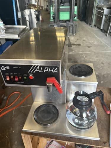 Curtis Alpha IIl-S -10 Alpha Coffee Brewing with Hot Water Dispensing - Thumbnail 5