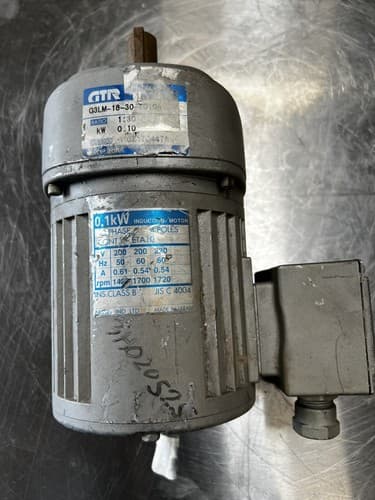 NISSEI GTR NNB G3LM-18-30-T010A 100W INDUCTION MOTOR Ratio1:30 MOT-I-3027=9R33 - Thumbnail 2