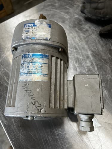 NISSEI GTR NNB G3LM-18-30-T010A 100W INDUCTION MOTOR Ratio1:30 MOT-I-3027=9R33 - Thumbnail 4