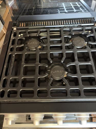 RV 3-Burner 21” Gas Range/Oven W/Flame Sense - Glass Cover #FGR21G3MA1B-SG #07 - Thumbnail 7