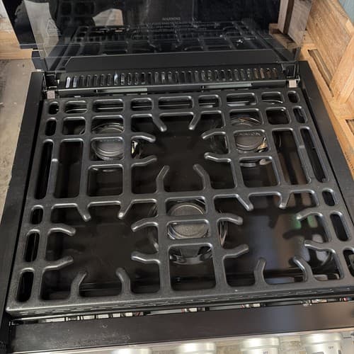 RV 3-Burner 21” Gas RV Range/Oven W/Flame Sense Glass Cover - #FGR21G3MA1B #09 - Thumbnail 3
