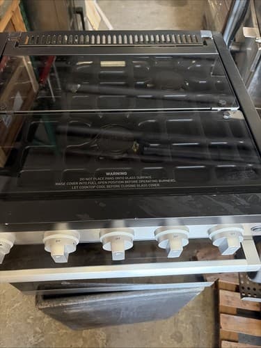 RV 3-Burner 21” Gas Range/Oven W/Flame Sense - Glass Cover #FGR21G3MA1B-SG #07 - Thumbnail 6